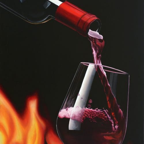 15 Oh Wine Artwork fine art by Monica Colorado
