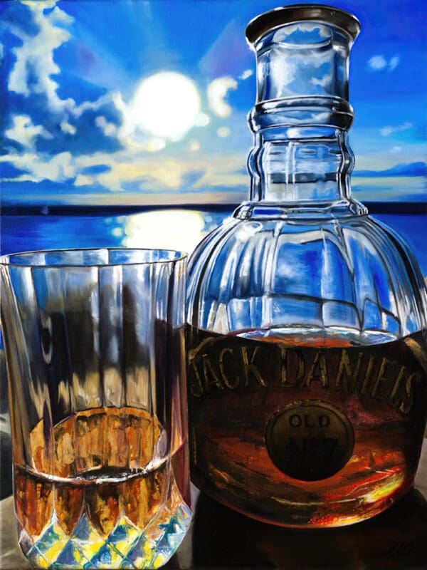 21 Jack Daniels 2 Artwork fine art by Monica Colorado