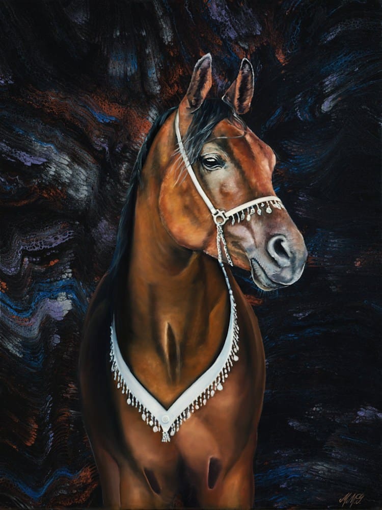 Arabian Elegance Artworks by Monica MMG Arts Studio - Colorado