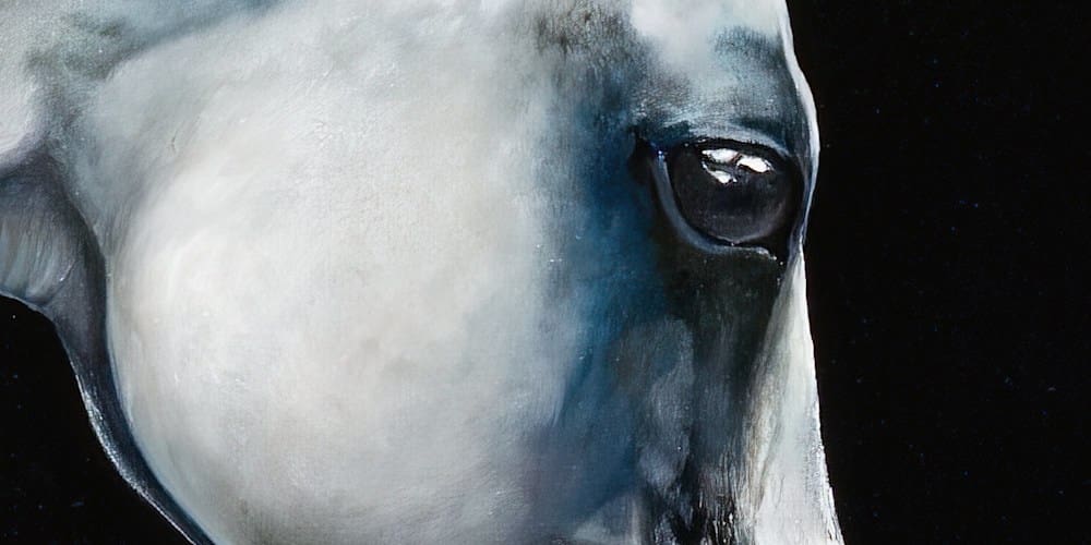 Best Friends, Horses Artworks by Monica MMG Art Studio