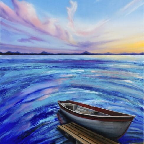 Lake-Sunset-2.0-artworks-Fine-Art-By-Monica-Colorado