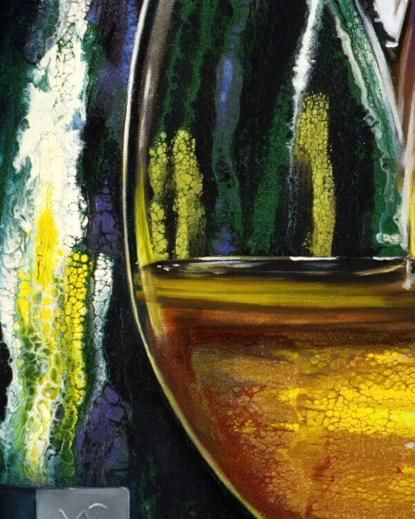 Evening Vino Blanco Artworks by Monica - Colorado