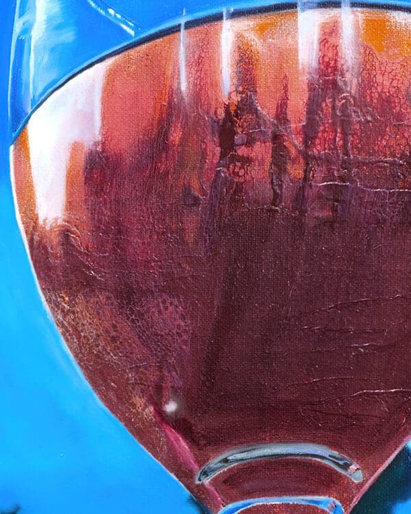Wine Pour 2 Artwork by Monica - Colorado