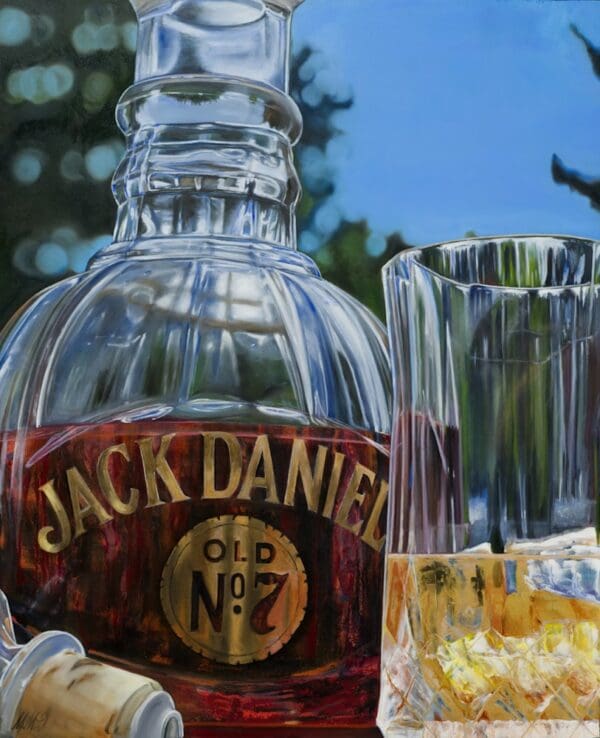Jack Daniels Whisky Artworks by Monica in Denver Metro Area buy Art online Denver Colorado